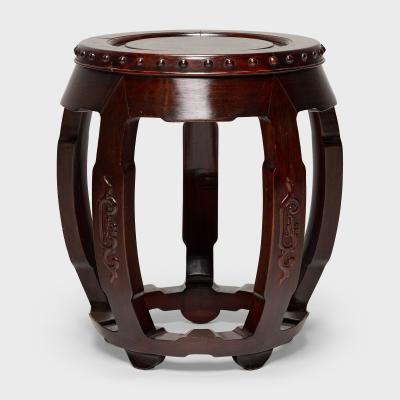 Hardwood Drum Stool