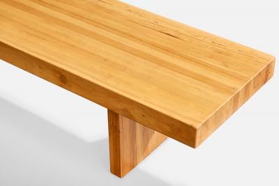 Harvey Probber Custom Bench with Alder and Hickory USA 1962