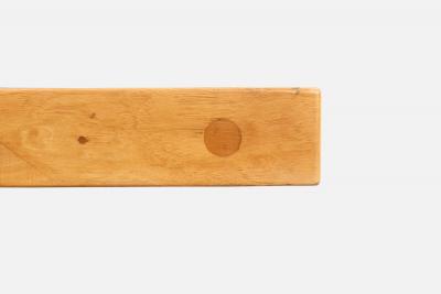 Harvey Probber Custom Bench with Alder and Hickory USA 1962