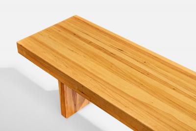 Harvey Probber Custom Bench with Alder and Hickory USA 1962