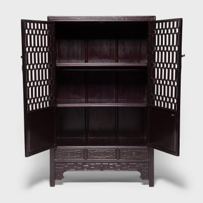 Honeycomb Lattice Display Cabinet