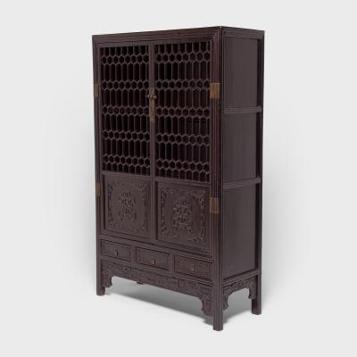 Honeycomb Lattice Display Cabinet
