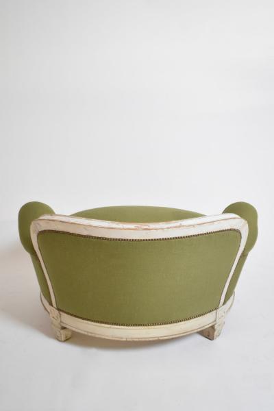 Important Louis XVI style armchair 1940s 