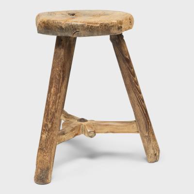 Iron Star Chopping Stool
