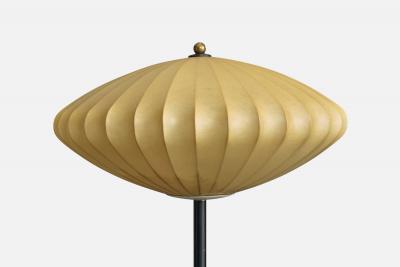 Italian Designer Floor Lamp with Metal Brass Marble and Resin Italy