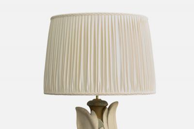 Italian Designer Floor Lamp with Wood Brass Mirror and Fabric Italy