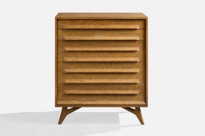 Jack Van Der Molen Chest Of Drawers in Oak USA 1950s