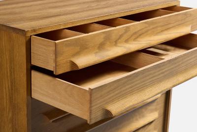 Jack Van Der Molen Chest Of Drawers in Oak USA 1950s