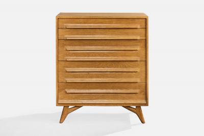 Jack Van Der Molen Chest of Drawers in Oak USA 1950s