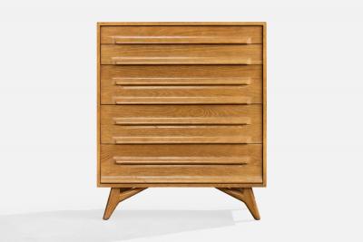 Jack Van Der Molen Chest of Drawers in Oak USA 1950s