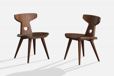 Jacob Kielland Brandt Dining Room Chairs in Pine Denmark 1960s