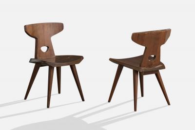 Jacob Kielland Brandt Dining Room Chairs in Pine Denmark 1960s