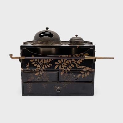 Japanese Gilt Takamaki e Tabako Bon