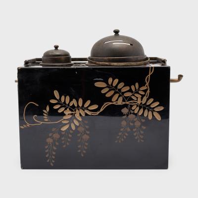 Japanese Gilt Takamaki e Tabako Bon