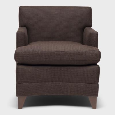 Jean Michel Frank Style Angled Armchair