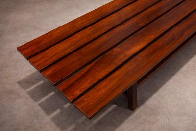 Joaquim Tenreiro Bench in Rosewood Att to Joaquim Tenreiro 1960s Lot 318A