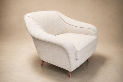 Joaquim Tenreiro Curva Boucl Armchair for Langenbach Tenreiro 1960