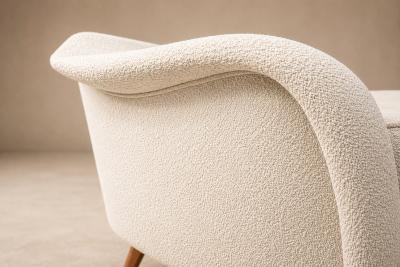 Joaquim Tenreiro Curva Boucl Armchair for Langenbach Tenreiro 1960