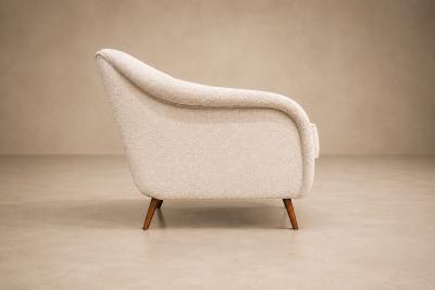 Joaquim Tenreiro Curva Boucl Armchair for Langenbach Tenreiro 1960