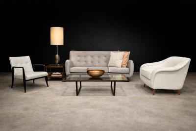 Joaquim Tenreiro Curva Boucle Armchair by Joaquim Tenreiro for Langenbach Lot 760A