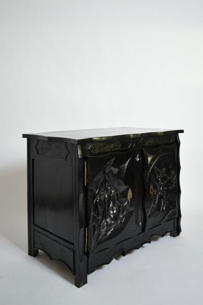 Johnny Lud cher brutalist dancers cabinet 1950s