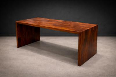 Jorge Zalszupin Foldable Desk in Rosewood Jorge Zalszupin 1970s Lot 404