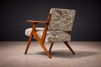 Jos Zanine Caldas Jos Zanine Caldas Armchair Brazilian Mid Century Modern 1950s Lot 147