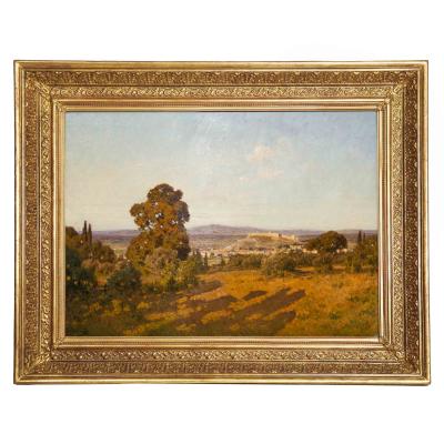 L on Joubert Landscape View of Provence France Leon Joubert