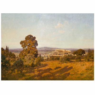 L on Joubert Landscape View of Provence France Leon Joubert
