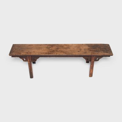 Lacquered Bench with Splayed Legs