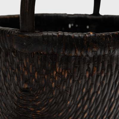 Lacquered Harvest Basket