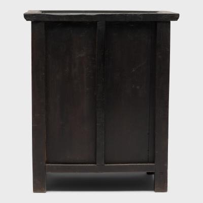 Lacquered Locking Cabinet