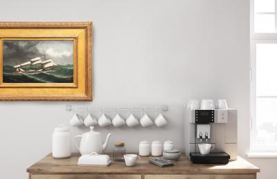 Lai Fong Four Masted Sailing Ship County of Peebles in Rough Seas 1900 Lai Fong