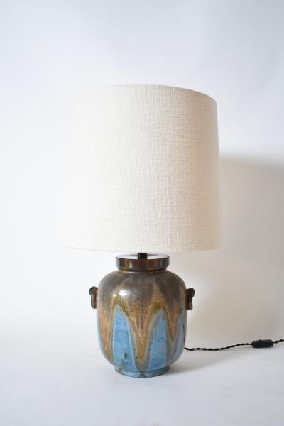 Lamp with ring shaped handles 1940s 