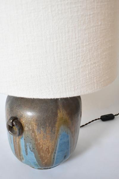 Lamp with ring shaped handles 1940s 