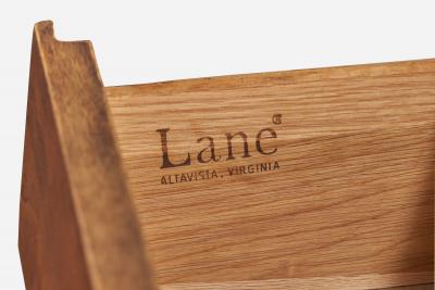 Lane Furniture Dresser with Oak and Brass USA 1970s