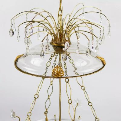 Large Double Light Hanging Lantern Russia Early 19th Century