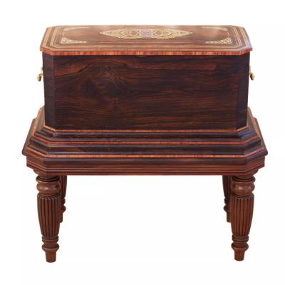 Large Orchestral Musical Box On Stand Switzerland