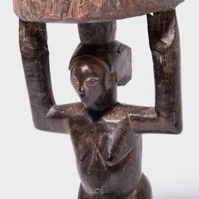 Luba Caryatid Stool