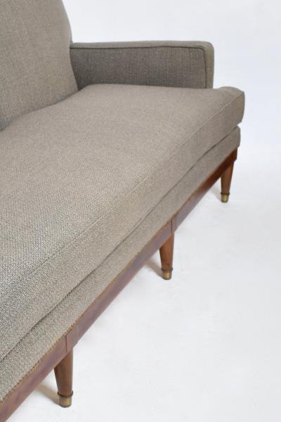 Maison Jansen three seats sofa 1960s 