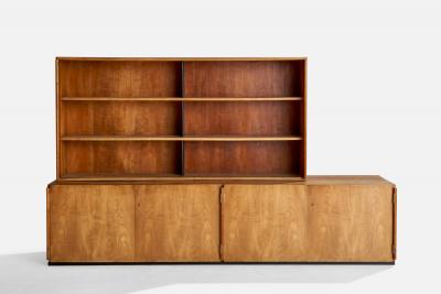 Marcel Breuer Attribution Sideboard with Cherry and Glass Germany 1925