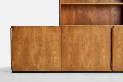 Marcel Breuer Attribution Sideboard with Cherry and Glass Germany 1925