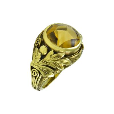 Margaret Rogers Margaret Rogers Gold Ring with Citrine