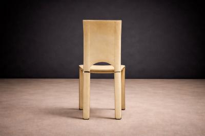 Mario Bellini Brazilian Modern Set of 4 Chairs in Suede Mario Bellini 1970s