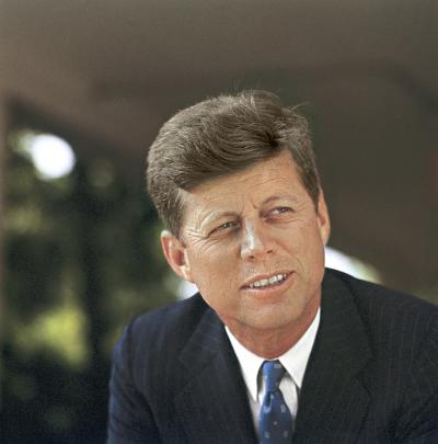 Mark Shaw Mark Shaw Kennedy John Color Portrait