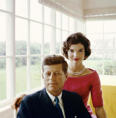 Mark Shaw Mark Shaw Kennedy John With Jackie in Pink Yellow Room Rap Book Cover 1959