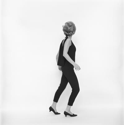 Mark Shaw Mark Shaw TIGER MORSE BLACK LEOTARD H6 1961