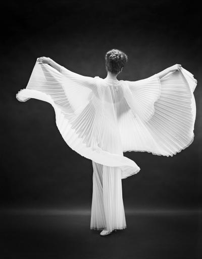 Mark Shaw Mark Shaw Vanity Fair Butterfly Robe Back Circa 1955