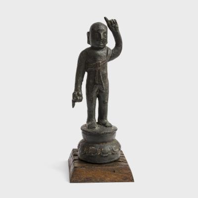 Ming Bronze Ho Ho Boy Figure