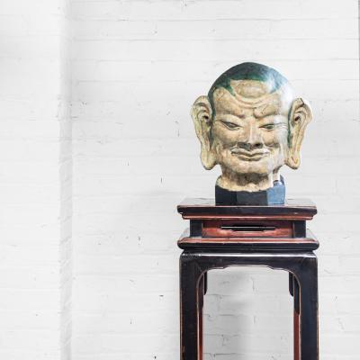 Ming Dynasty Sancai Glazed Arhat